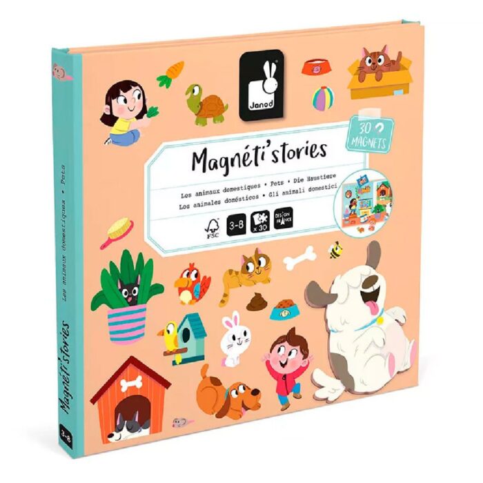 MAGNETIC STORIES ANIMALES DOMESTICOS