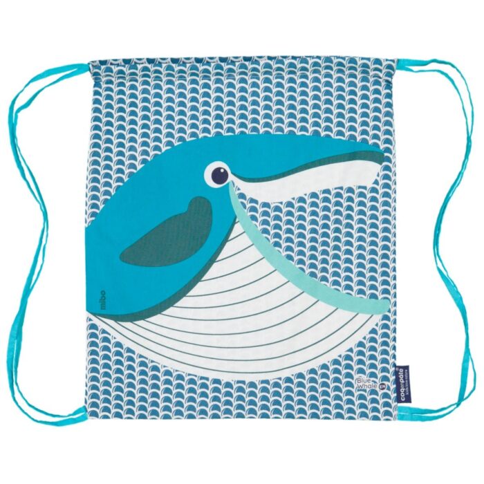 MOCHILA SACO DE TELA - BALLENA - Imagen 2