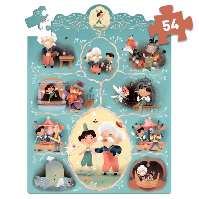 PUZZLE CUENTOS PINOCHO - DJECO