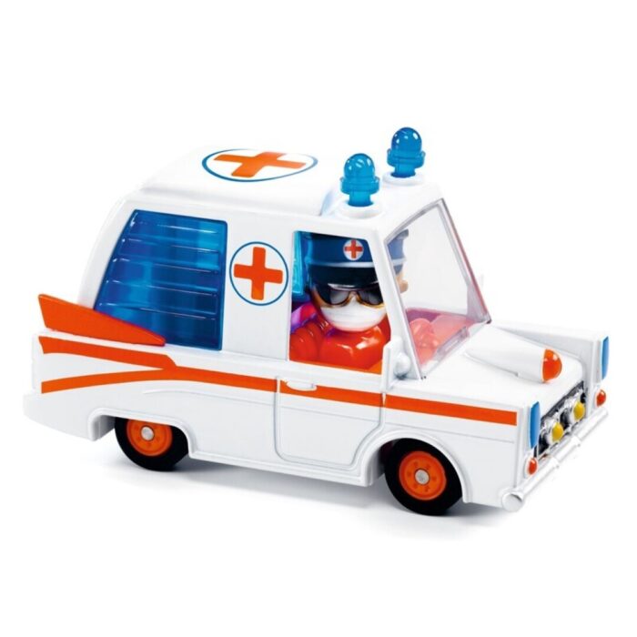 CRAZY MOTORS HURRY AMBULANCE -  DJECO