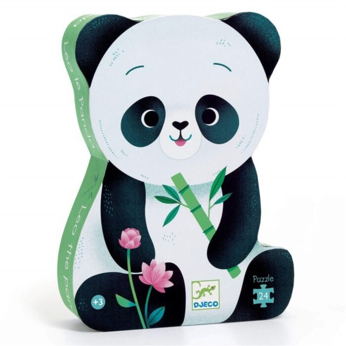 PUZZLE SILUETA LEO PANDA - DJECO