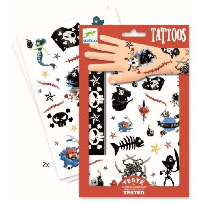 TATUAJES PIRATAS - DJECO